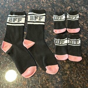 Matching Women’s BFF and small Dog BFF socks